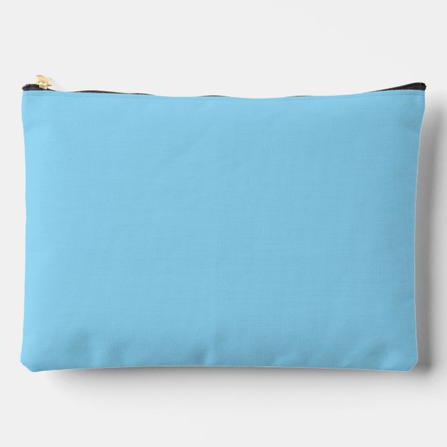 Sac cosmétique bleu mer (Recto)