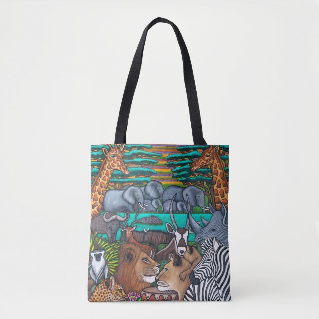 Sac couleur Afrique par Lisa Lorenz (Devant)