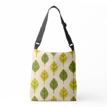 Sac croisé vert et jaune