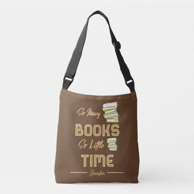 Sac Crossbody de Lover livre personnalisé (Devant)
