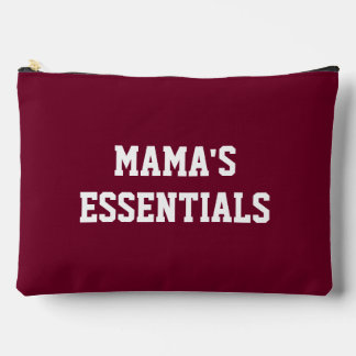 Sac d'accessoires de Bordeaux Red Mama