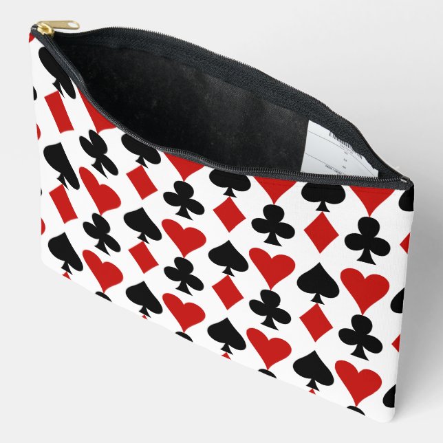 Sac d'accessoires de conception de cartes à jouer (Ouvrir)
