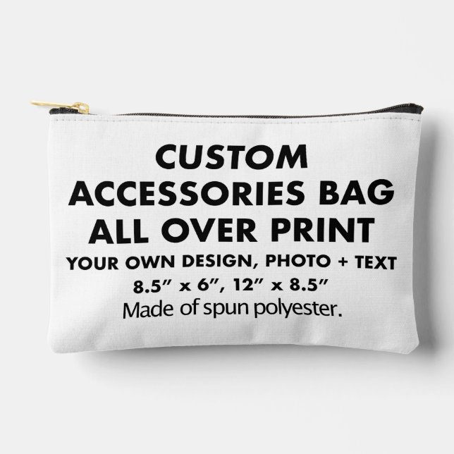 Sac d'accessoires personnalisés tout sur impressio (Recto)