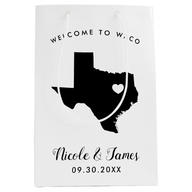 Sac d'accueil pour Mariages du Texas pour les clie (Devant)
