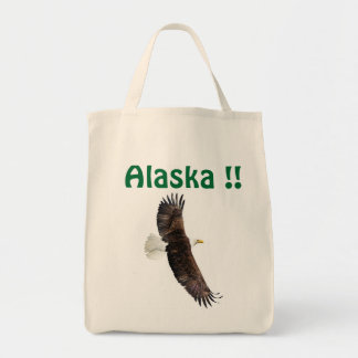 Sac d'Alaska avec un aigle.