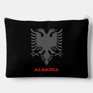 Sac d'Albanie, armoiries de l'Albanie / drapeau