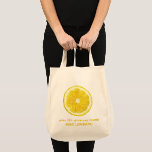 Sac d'alimentation au citron