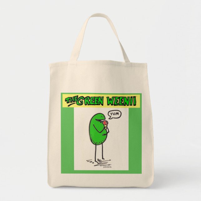 Sac d'alimentation "Yum" Green Weenii (Devant)