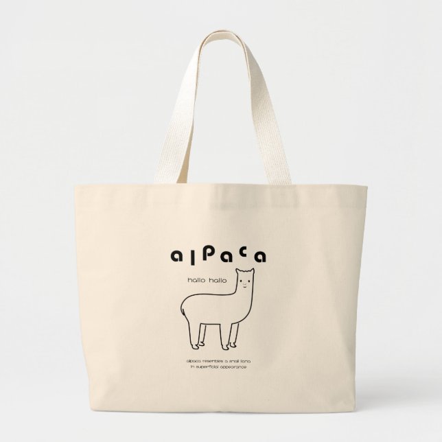 sac d'alpaga (Devant)