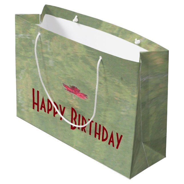 Sac d'anniversaire Maple Leaf (Dos Angle)