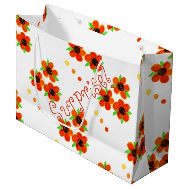 Sac d'anniversaire surprise (Devant Angle)