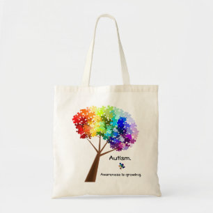 Sac d'arbre de sensibilisation sur l'autisme