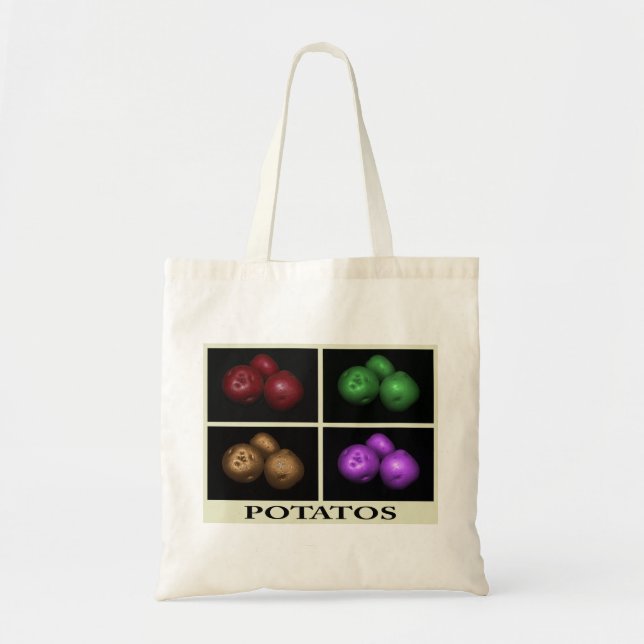 sac de 4 potatos de couleur (Devant)