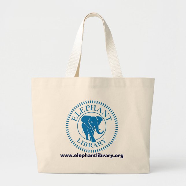 Sac de bibliothèque d'éléphant (Devant)