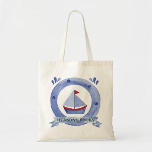 Sac de bibliothèque personnalisé pour un garçon
