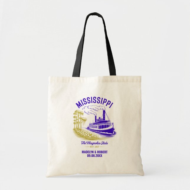Sac de bienvenue du Mariage du Mississippi, Amour  (Devant)