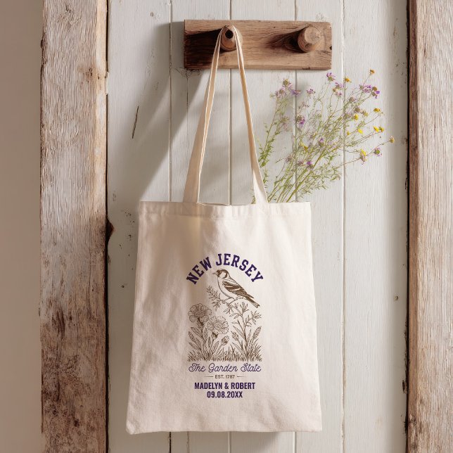 Sac de bienvenue du Mariage du New Jersey, State L (Créateur téléchargé)