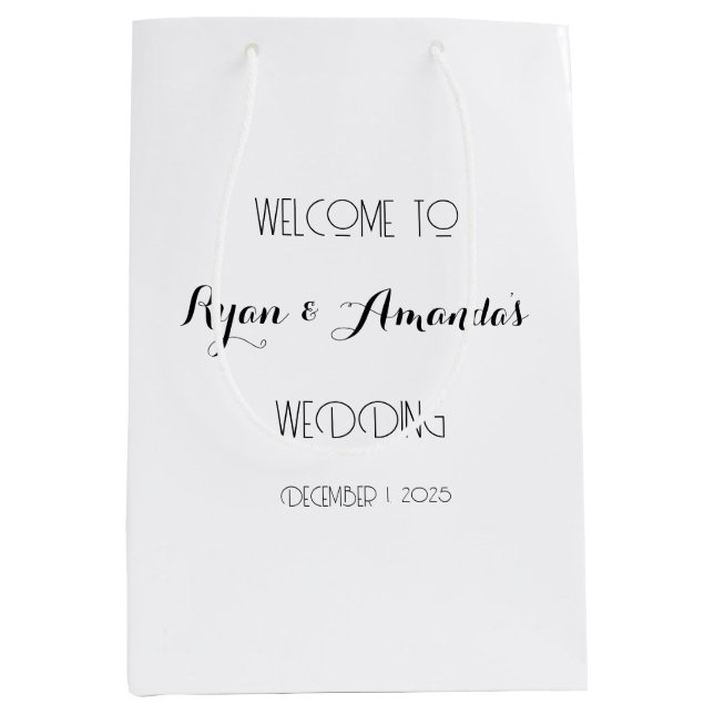 SAC DE BIENVENUE MARIAGE (Devant)