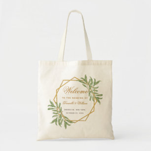 Sac de bienvenue mariage - Botanique Géométrique d