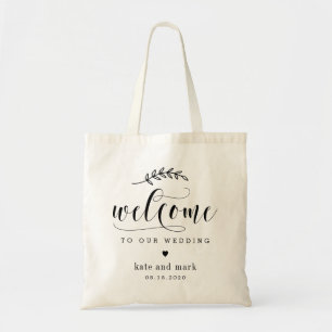 Sac de bienvenue mariage COULEUR ÉDITABLE Élégance
