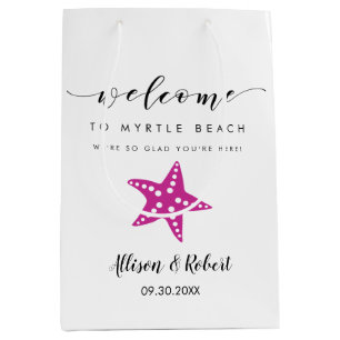 Sac de bienvenue Starfish, Hôtes de mariage Destin