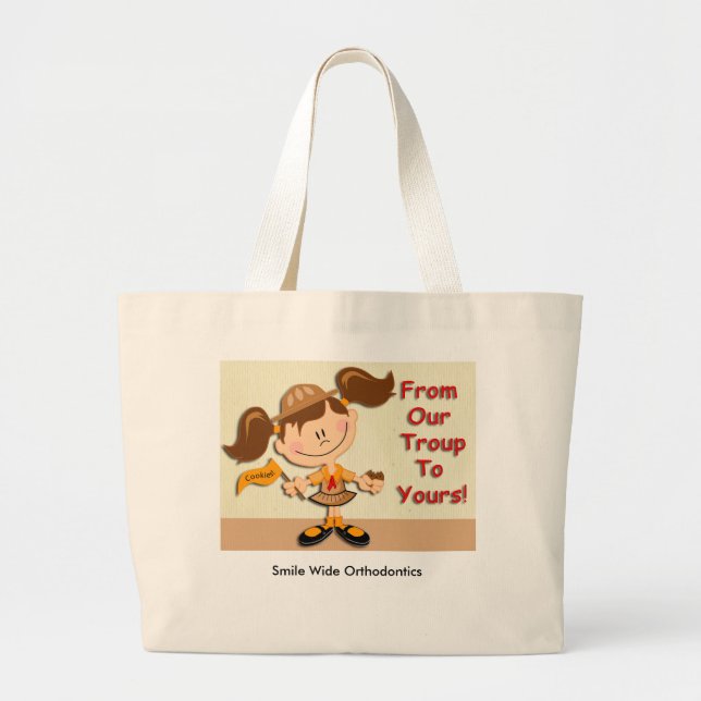 Sac de biscuit de fille scout (Devant)