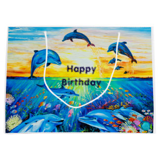 Sac de cadeau brillant