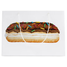 Sac de cadeau de beignet de chocolat