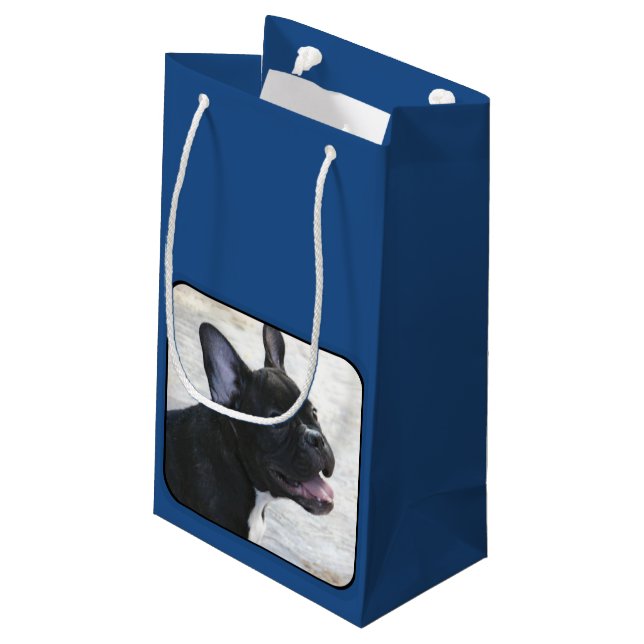 Sac de cadeau de bouledogue français (Dos Angle)