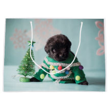 Sac de cadeau de chiot d'ours de Notta