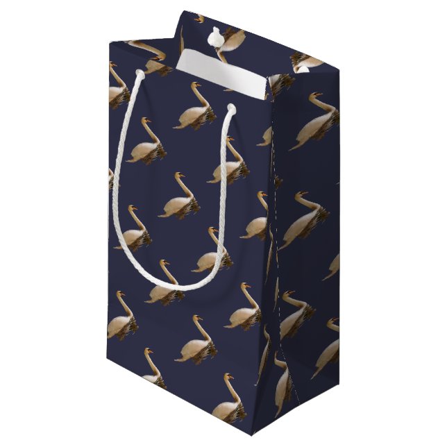 Sac de cadeau de cygne (Devant Angle)