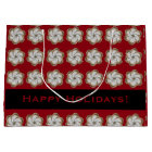 Sac de cadeau de fleur d'huître - conception C