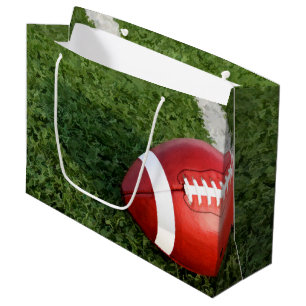 Sac de cadeau de football américain grand