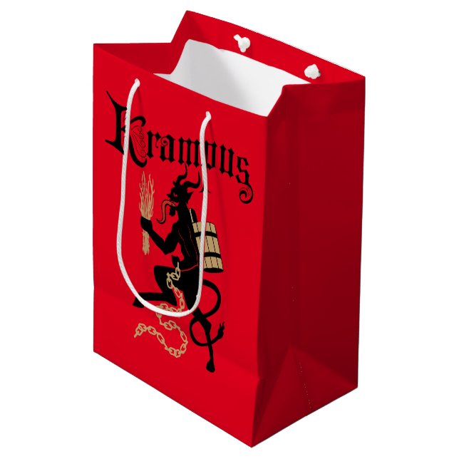 Sac de cadeau de Krampus (Devant Angle)