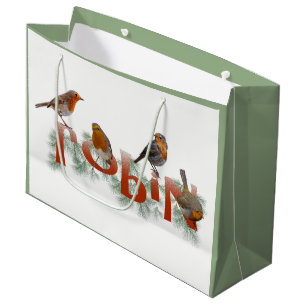 Sac de cadeau de merles