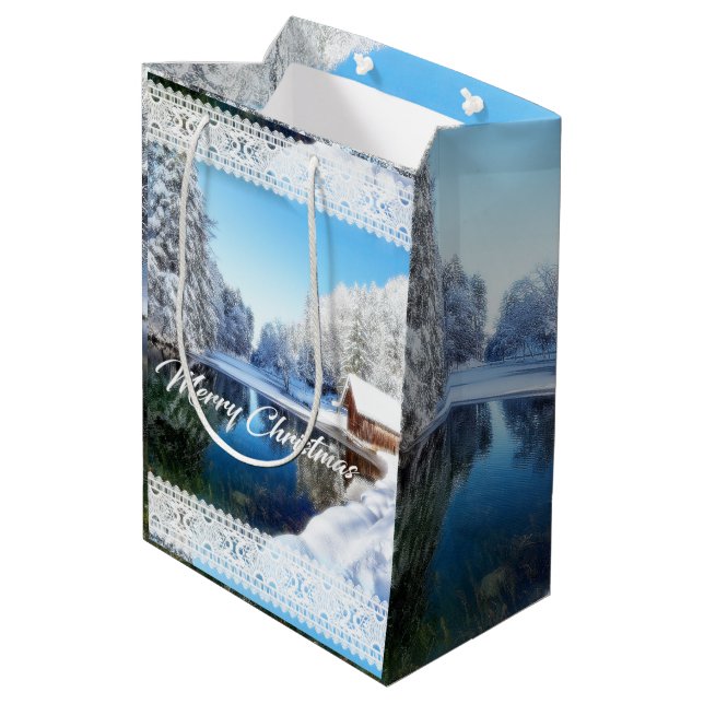 Sac de cadeau de Noël (Dos Angle)