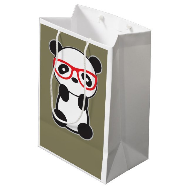 Sac de cadeau de panda (Dos Angle)