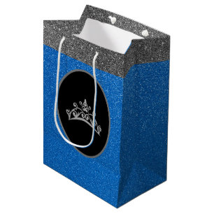 Sac de cadeau de parties scintillantes de Mlle