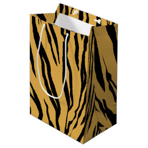 Sac de cadeau d'impression de tigre
