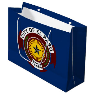 Sac de cadeau grand de drapeau de San Francisco, C