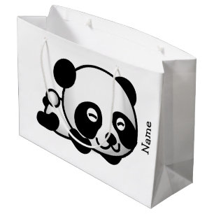 Sac de cadeau. Panda