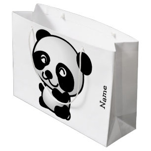 Sac de cadeau. Panda