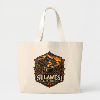 Sac de café indonésien vintage Sulawesi torréfié f