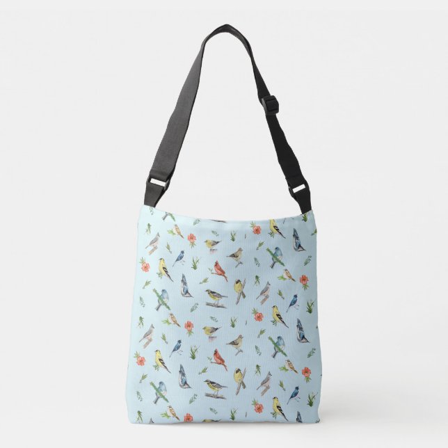 Sac de carrosserie Motif aux oiseaux de printemps (Devant)