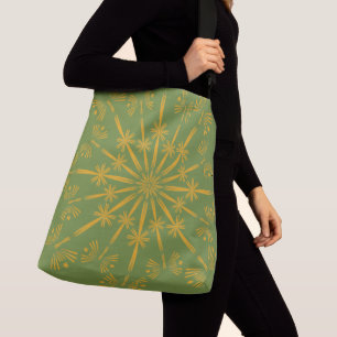 Sac de carrosserie Retro Mandala Avocado (2 taille