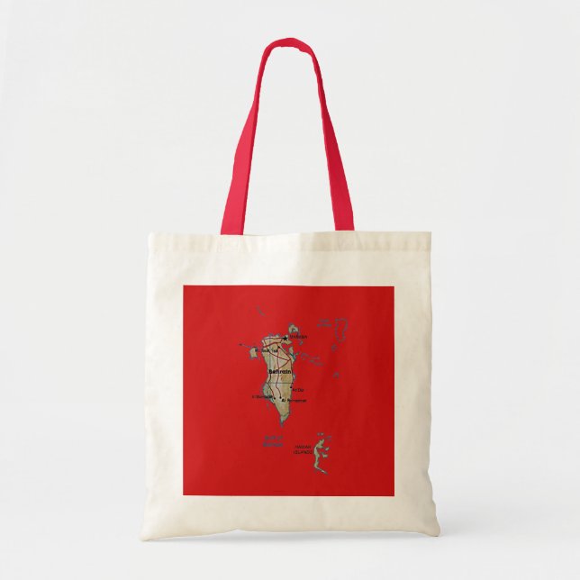 Sac de carte du Bahrain (Devant)