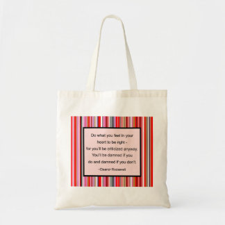 Sac de citation d'Eleanor Roosevelt