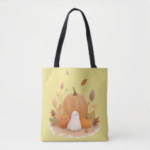 Sac de citrouilles d'Halloween mignons