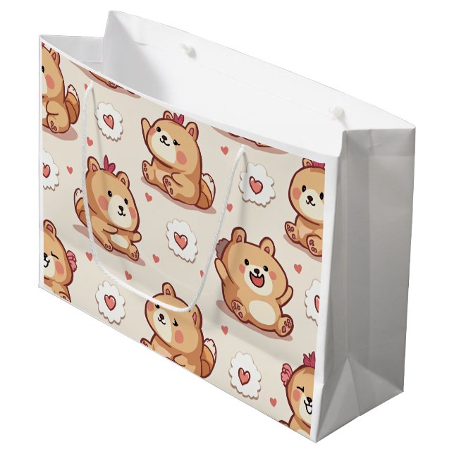 sac de courses ours (Devant Angle)