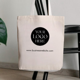 Sac de courses simple pour les entreprises avec lo